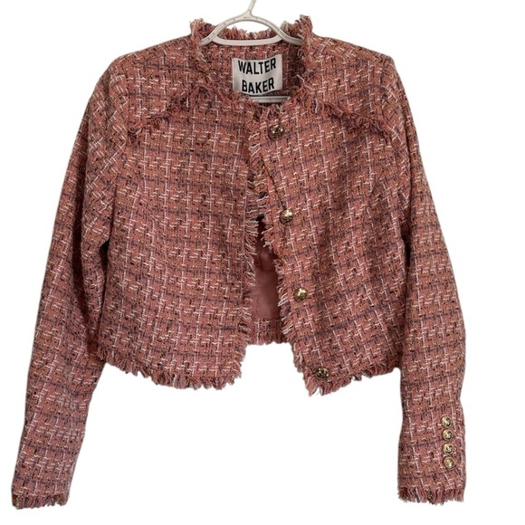Walter Baker Jackets & Blazers - Walter Baker Women's Rose Tweed Blazer